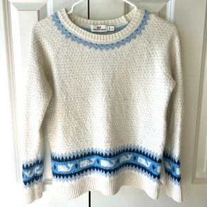 Girls medium Vineyard Vines sweater GUC